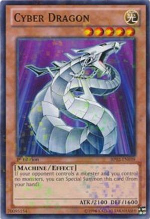 Cyber Dragon (Mosaic Rare) (BP02-EN039) - Battle Pack 2: War of the Giants 1st Edition