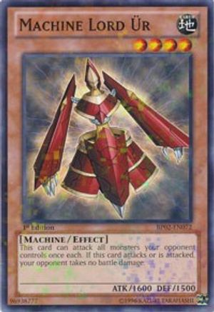 Machine Lord Ur (Mosaic Rare) (BP02-EN072) - Battle Pack 2: War of the Giants 1st Edition