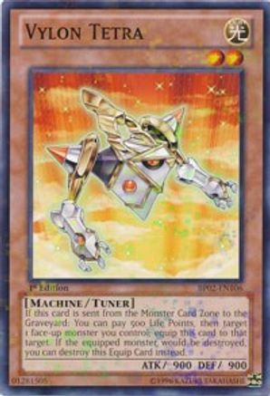 Vylon Tetra (Mosaic Rare) (BP02-EN106) - Battle Pack 2: War of the Giants 1st Edition