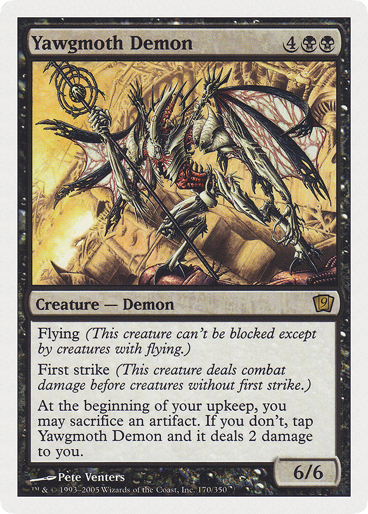 Yawgmoth Demon (9ED-170) -