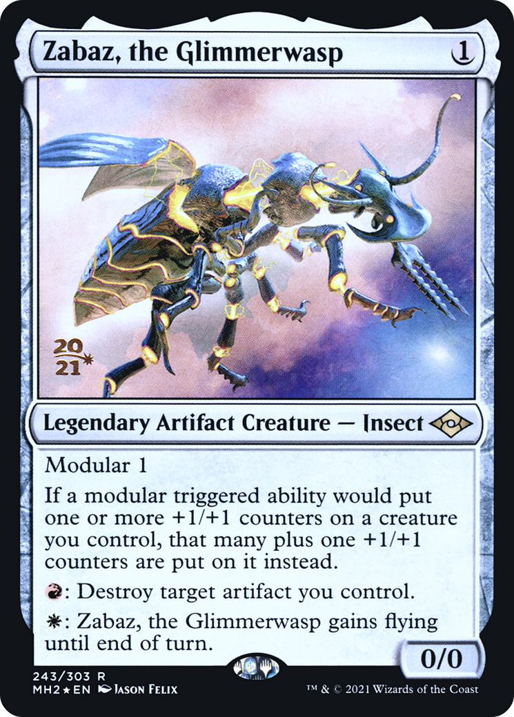 Zabaz, the Glimmerwasp (PRE-243S) -  Foil