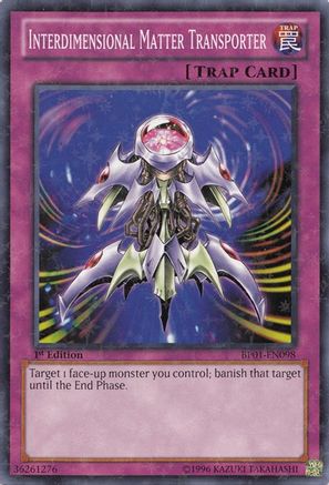 Interdimensional Matter Transporter (Starfoil) (BP01-EN098) - Battle Pack: Epic Dawn 1st Edition