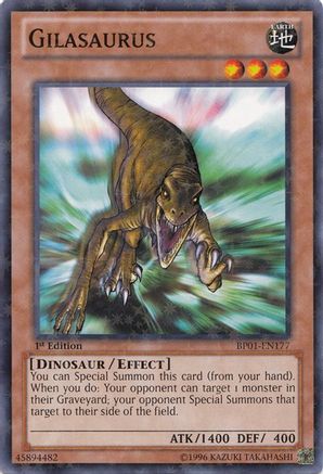 Gilasaurus (Starfoil) (BP01-EN177) - Battle Pack: Epic Dawn 1st Edition