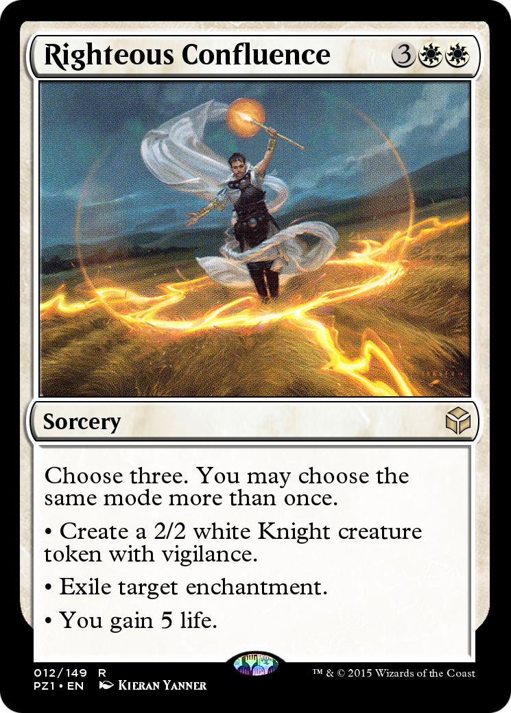 Righteous Confluence (PZ1-012) -  Foil