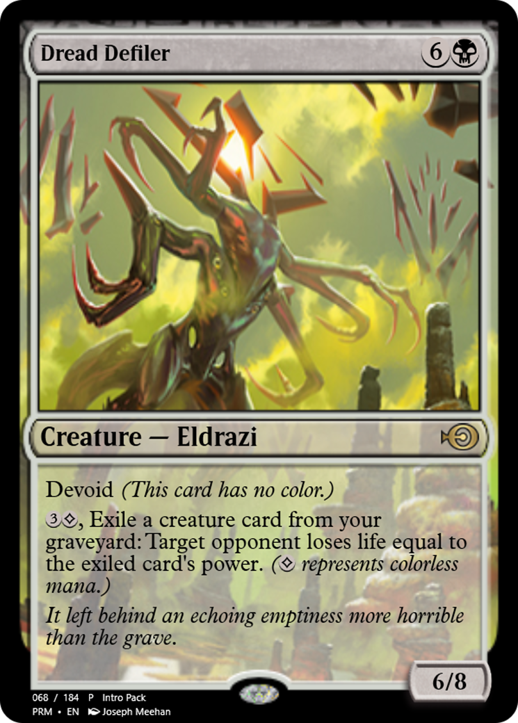 Dread Defiler (PRM-59665) - : (devoid) Foil