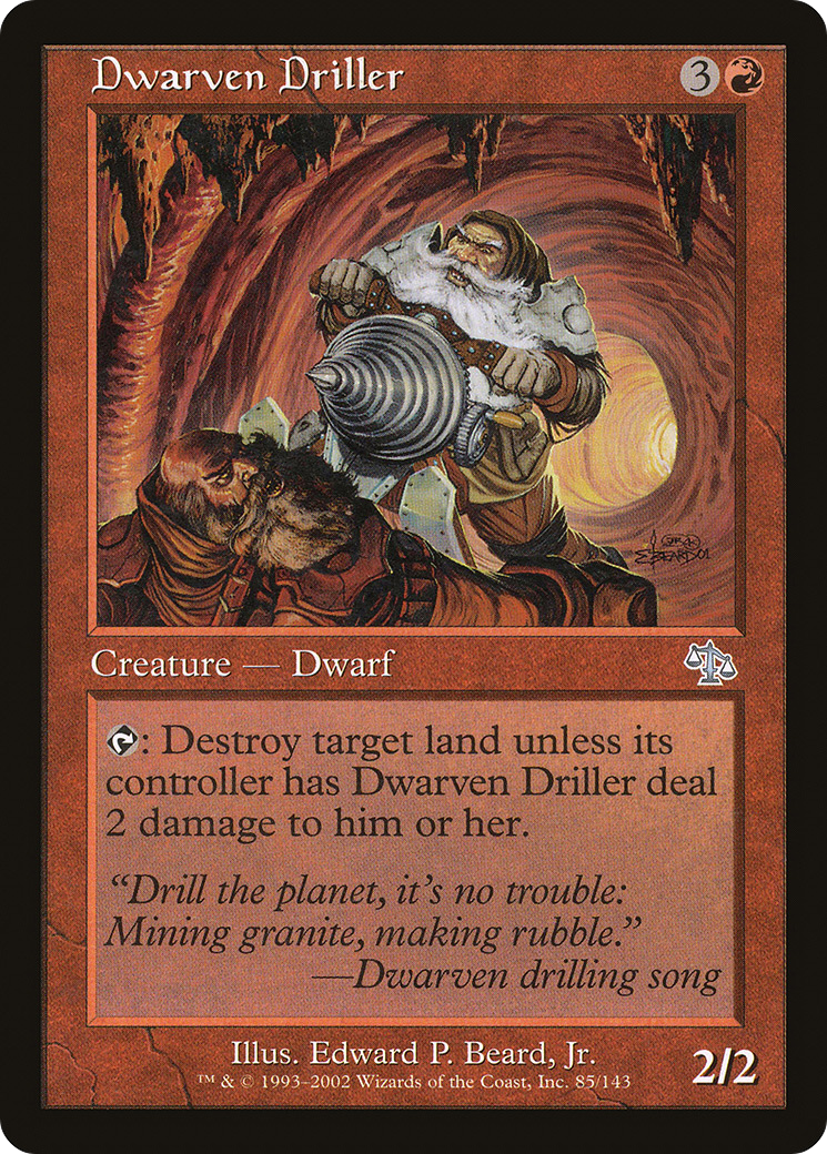 Dwarven Driller (JUD-085) -