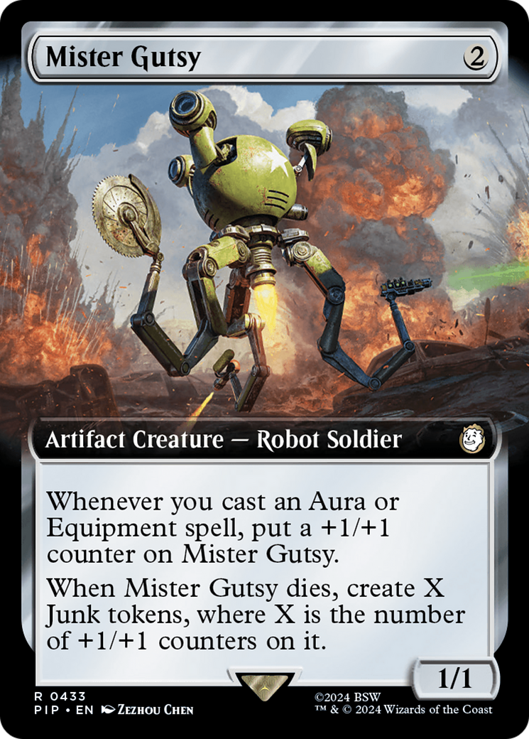 Mister Gutsy (PIP-433) - : (Extended Art) Foil