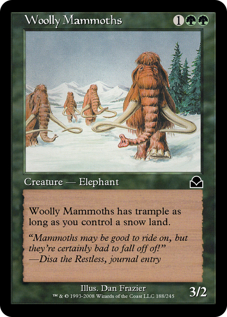 Woolly Mammoths (ME2-188) -