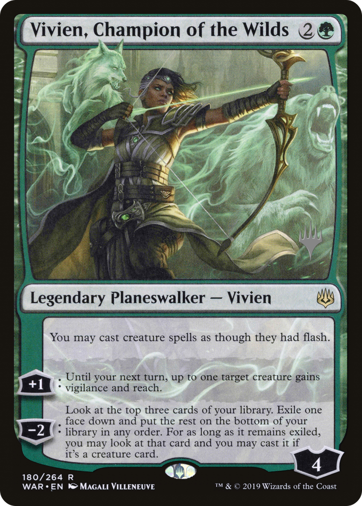 Vivien, Champion of the Wilds (PPELD-180P) -  Foil