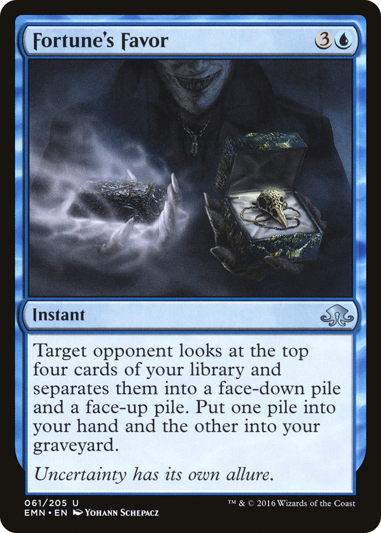 Fortune's Favor (EMN-061) -  Foil