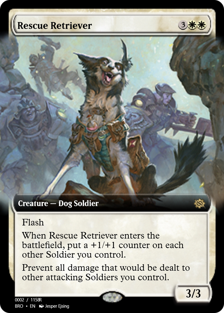 Rescue Retriever (PRM-105616) -  Foil