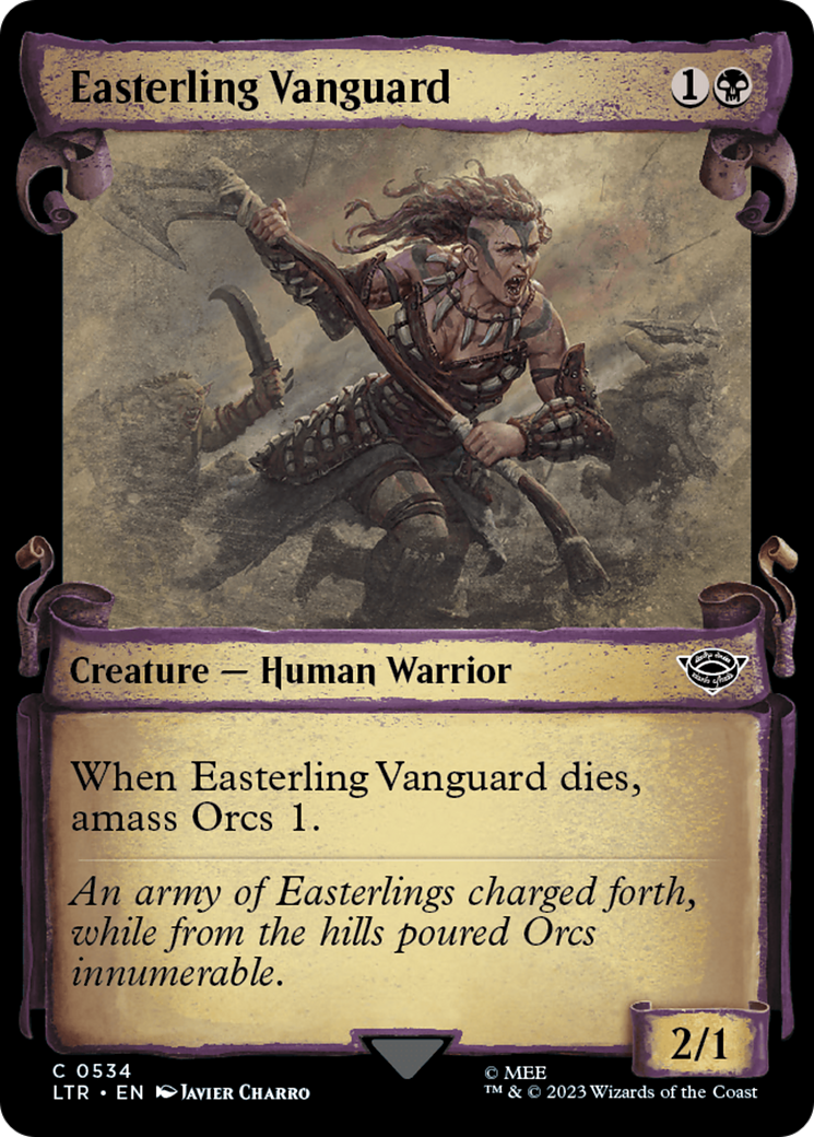 Easterling Vanguard (LTR-534) - : (Showcase) Foil