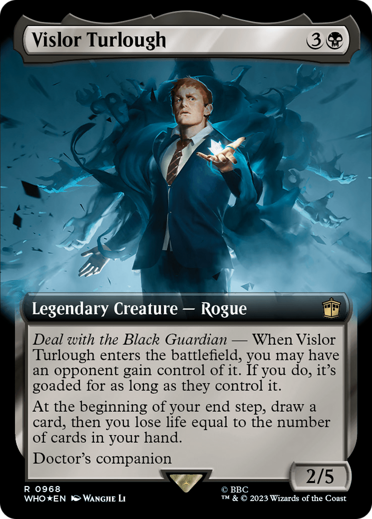 Vislor Turlough (WHO-968) - : (Extended Art) Foil