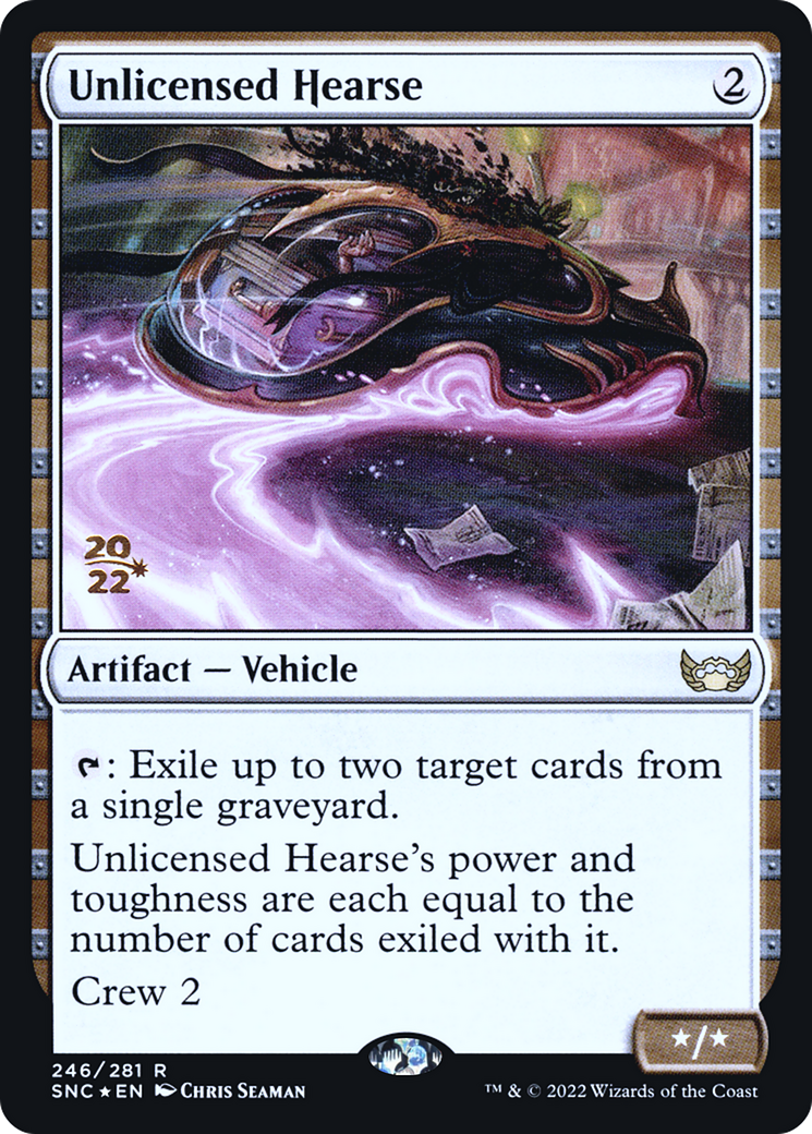 Unlicensed Hearse (PRE-246S) -  Foil