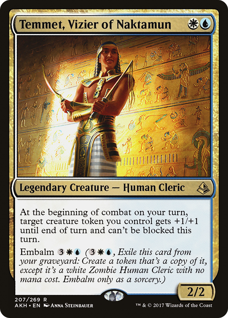 Temmet, Vizier of Naktamun (AKH-207) -  Foil