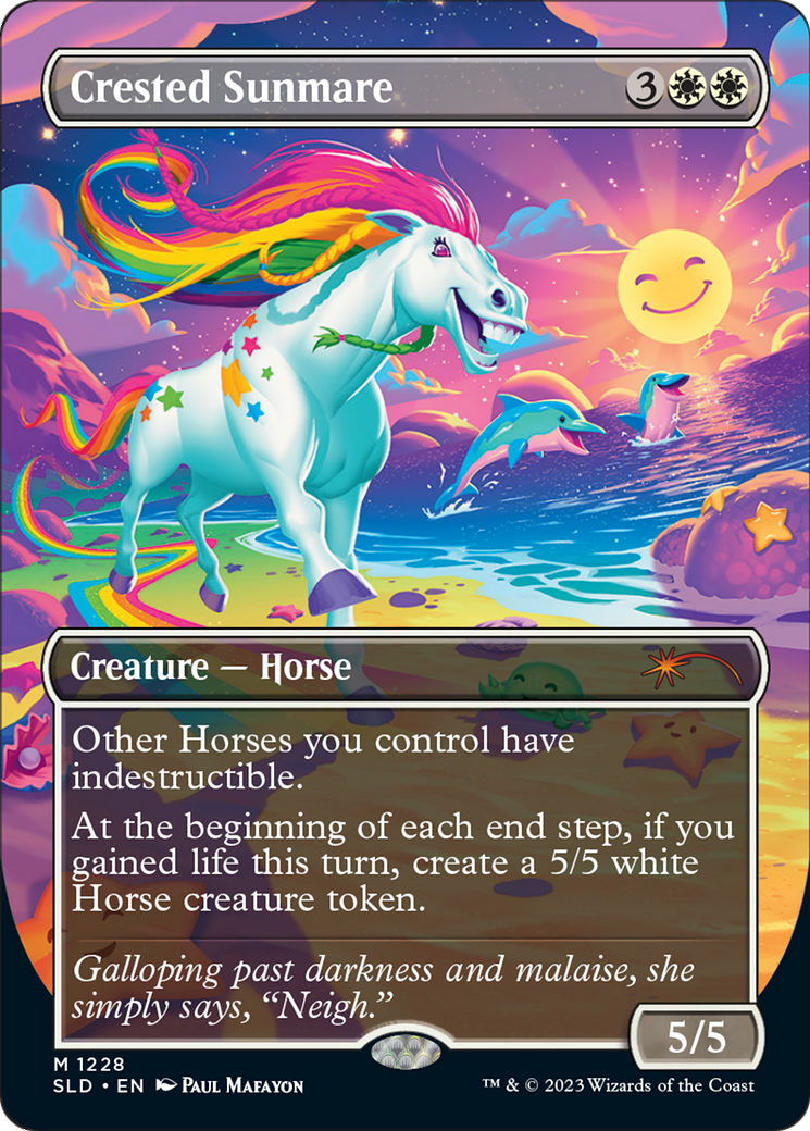 Crested Sunmare (SLD-1228) -  (Borderless)