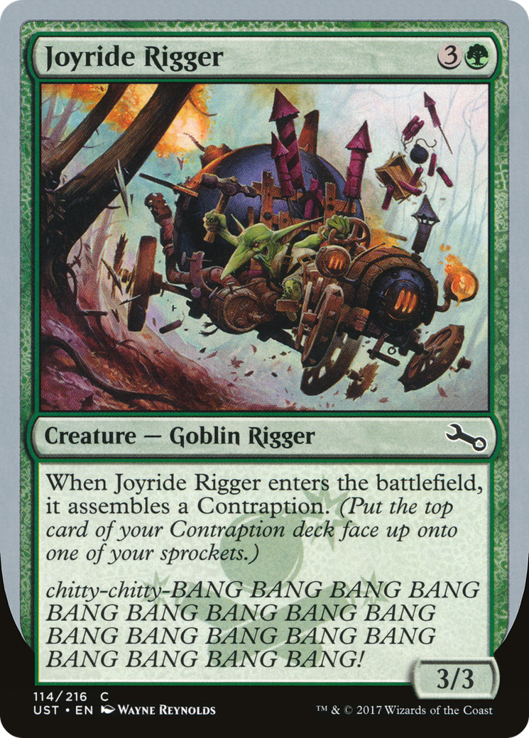 Joyride Rigger (UST-114) -  Foil