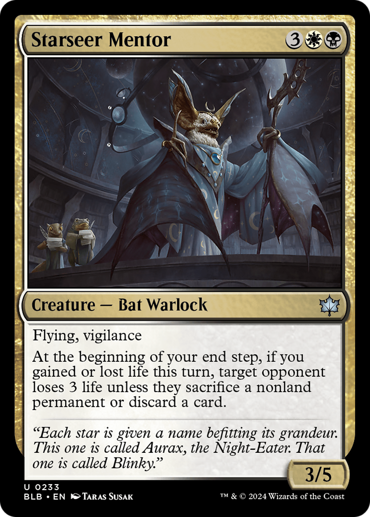 Starseer Mentor (BLB-233) -  Foil