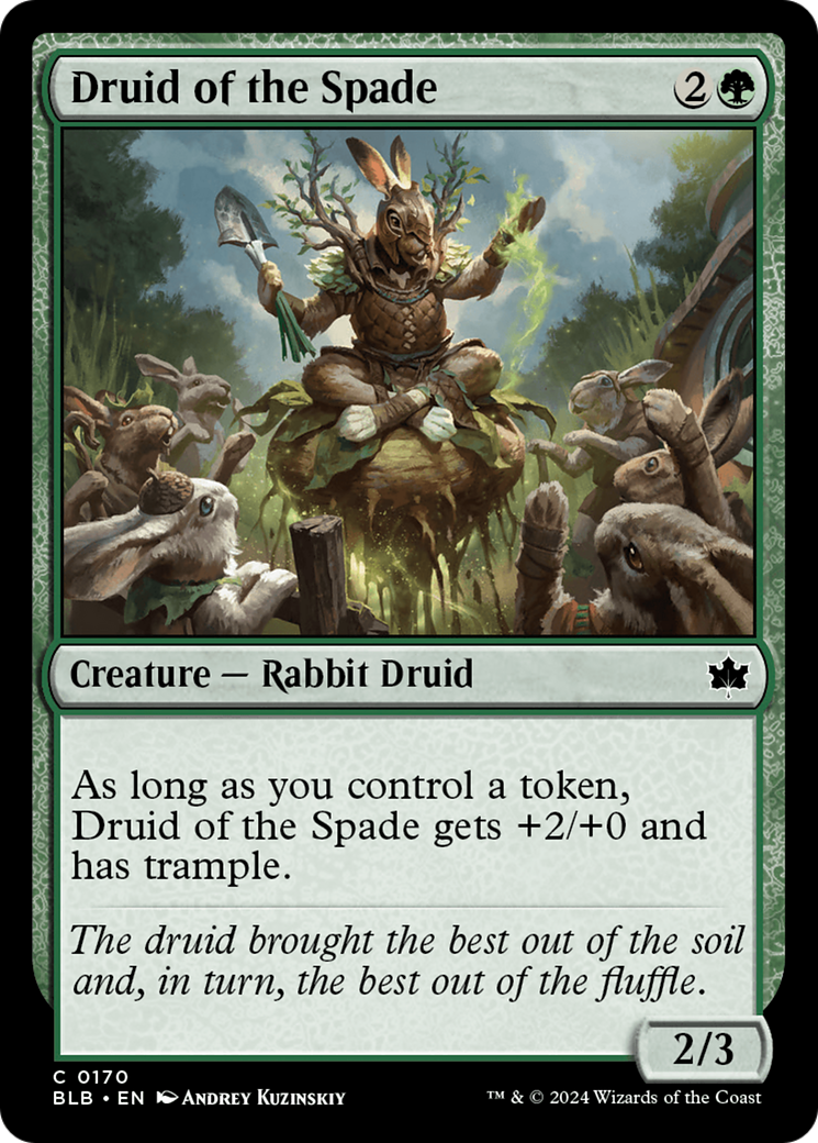 Druid of the Spade (BLB-170) -