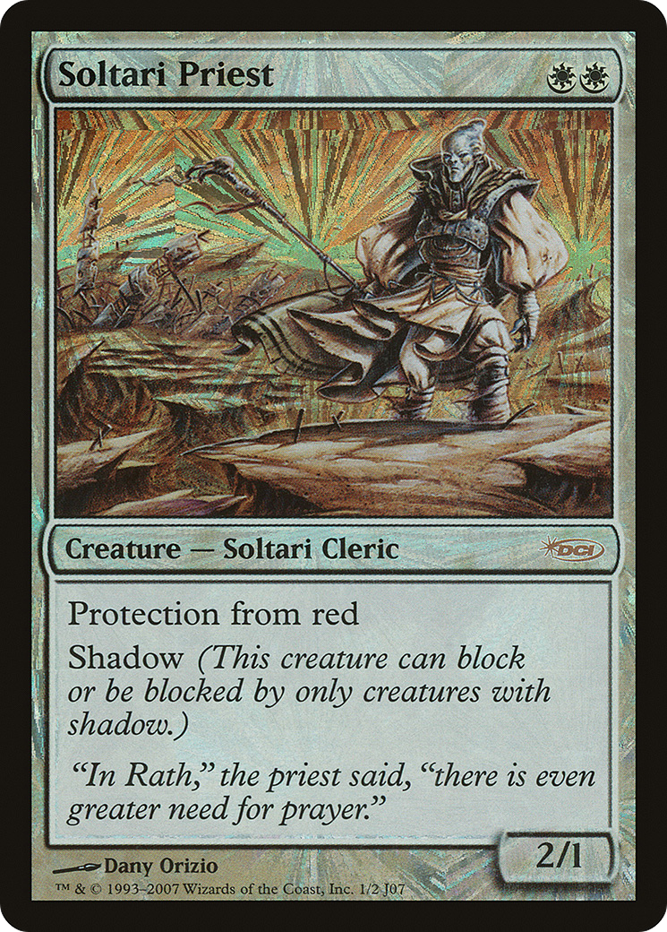 Soltari Priest (JSS-014) -  Foil