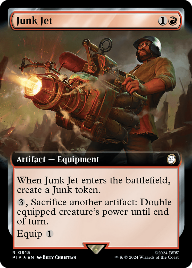 Junk Jet (PIP-915) - : (Extended Art) Foil