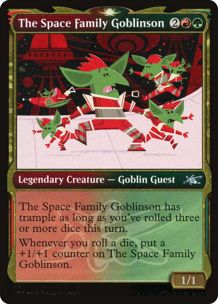 The Space Family Goblinson (UNF-521) - : (Showcase) Foil