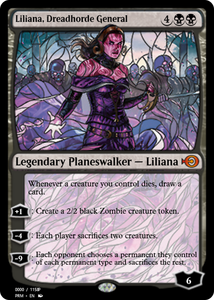 Liliana, Dreadhorde General (PRM-78017) -