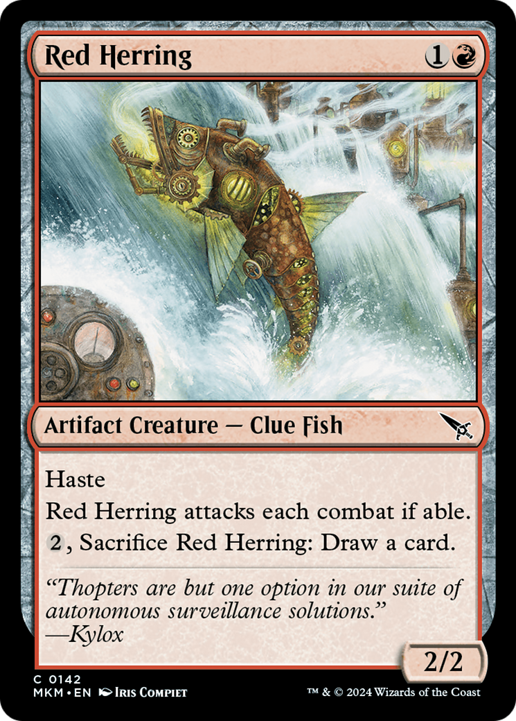 Red Herring (MKM-142) -  Foil