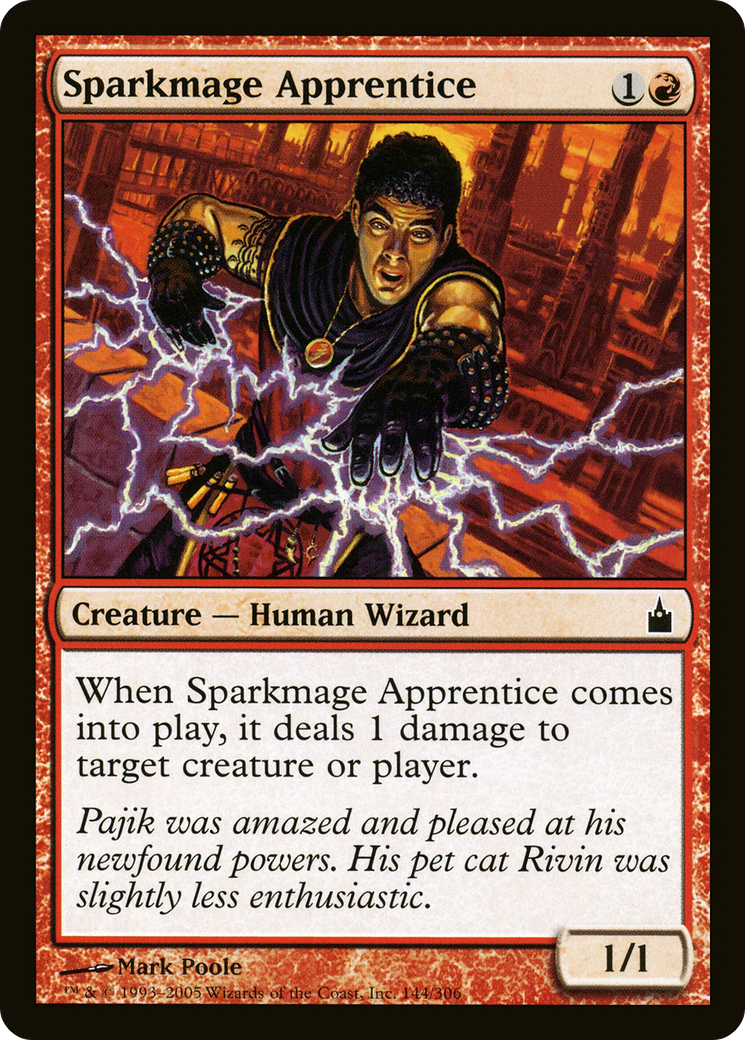 Sparkmage Apprentice (RAV-144) -  Foil