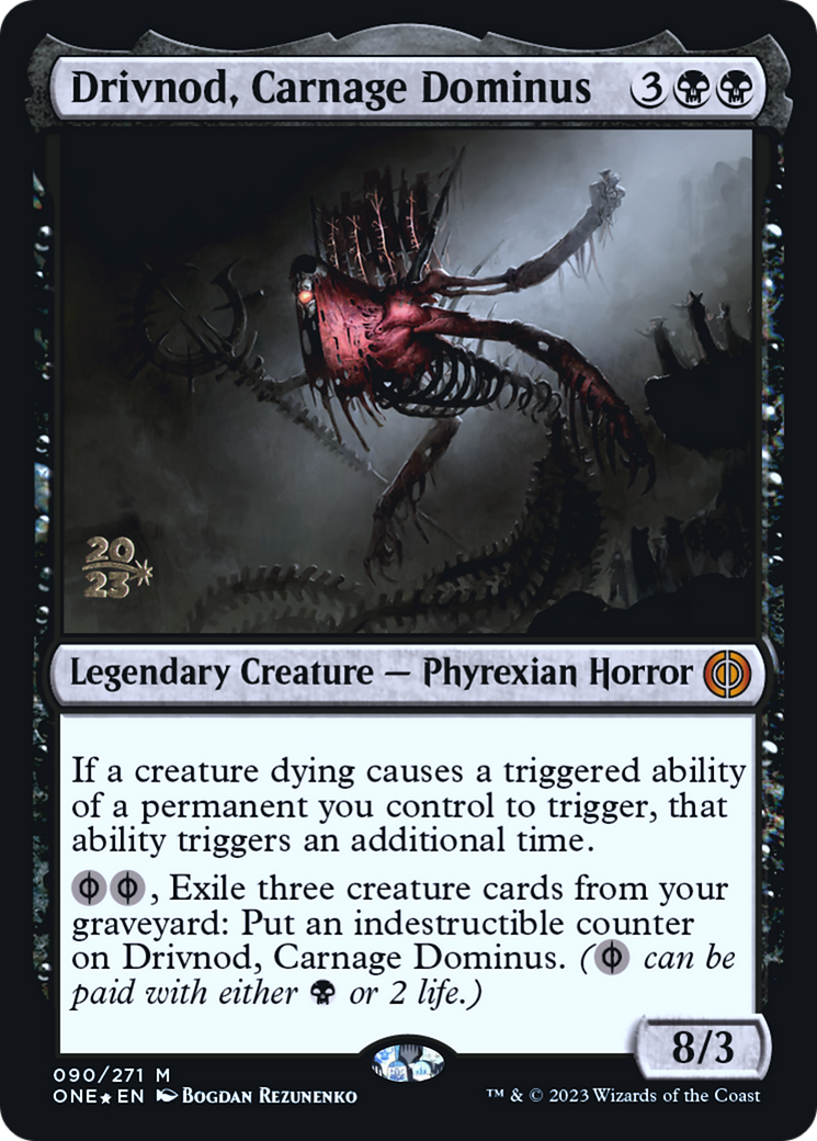 Drivnod, Carnage Dominus (PRE-90S) -  Foil