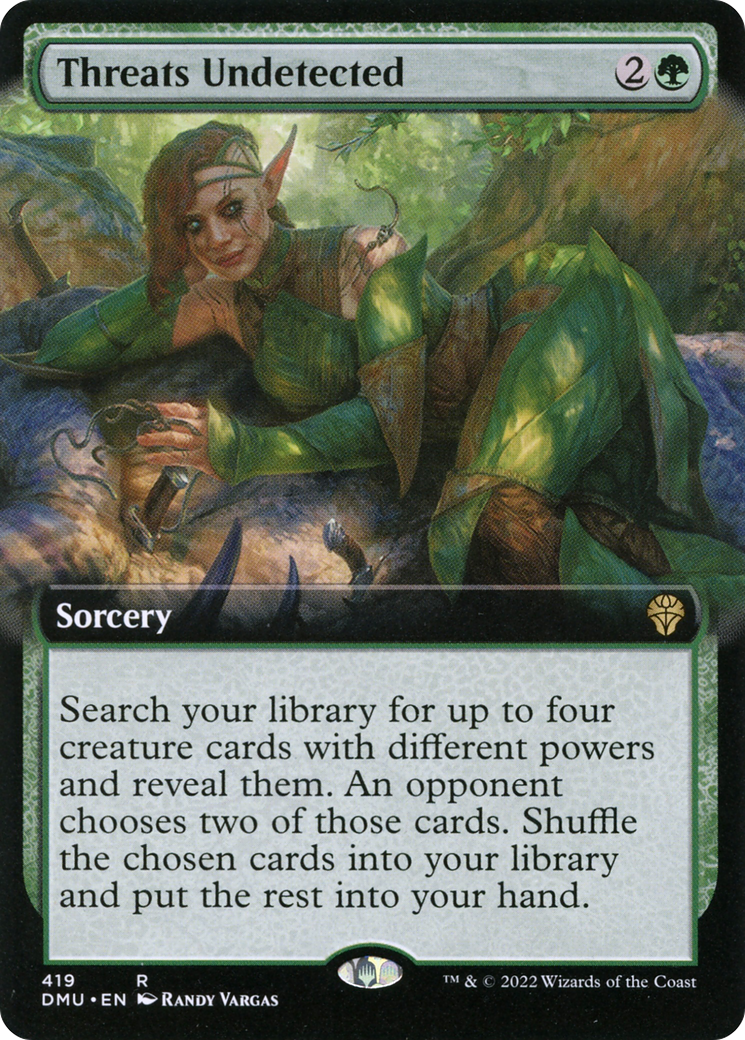 Threats Undetected (DMU-419) - : (Extended Art) Foil