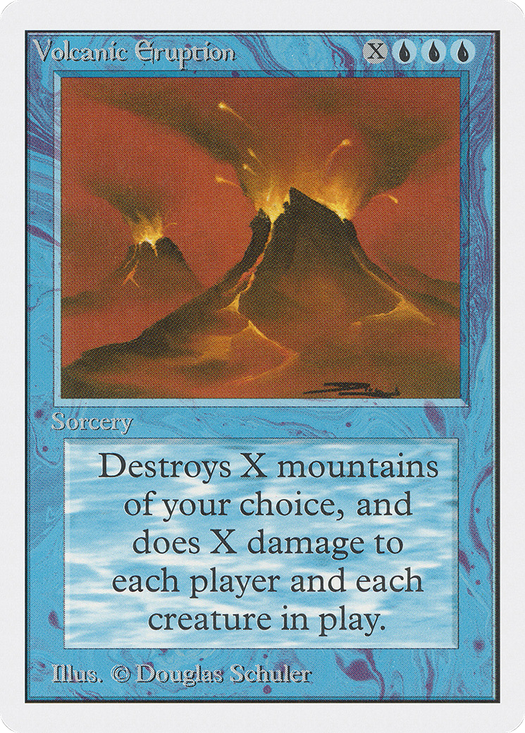 Volcanic Eruption (2ED-089) -