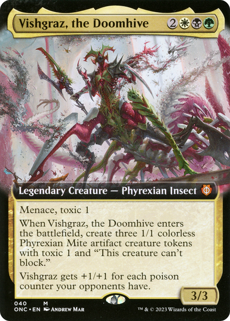 Vishgraz, the Doomhive (ONC-040) - : (Extended Art)