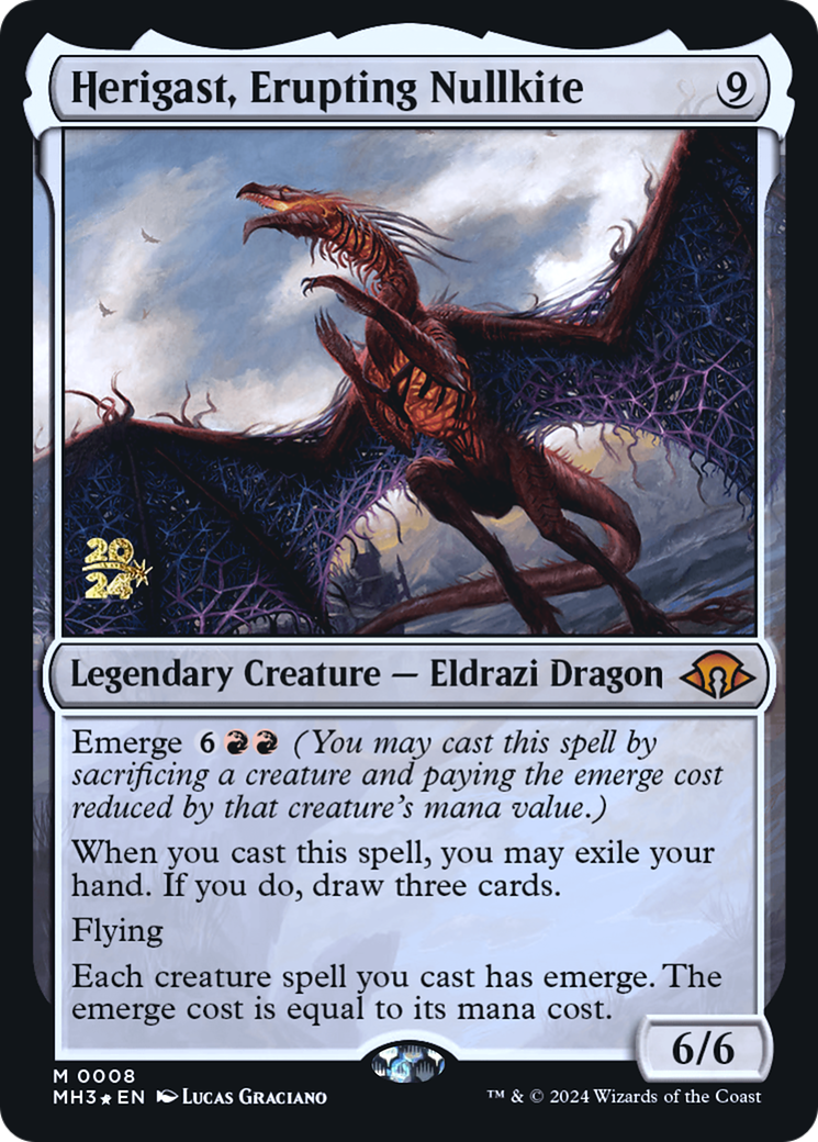 Herigast, Erupting Nullkite (PRE-08S) -  Foil