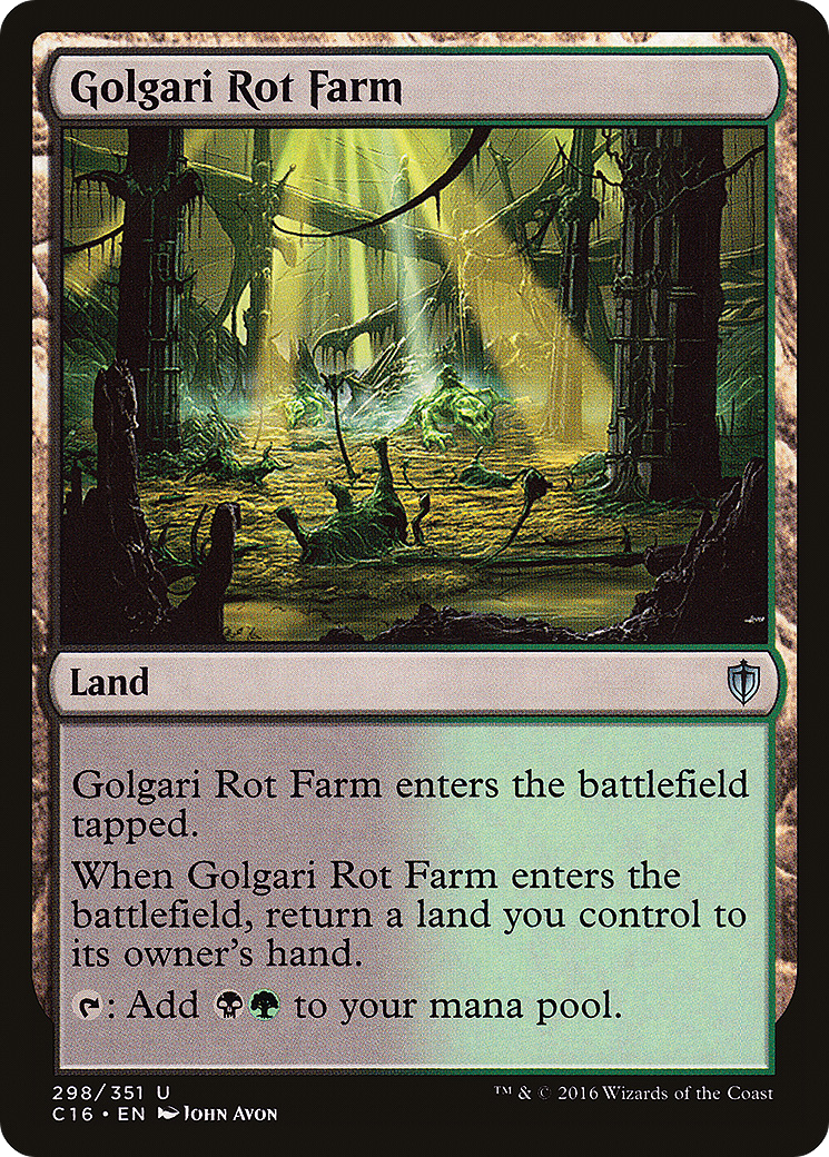 Golgari Rot Farm (C16-298) -