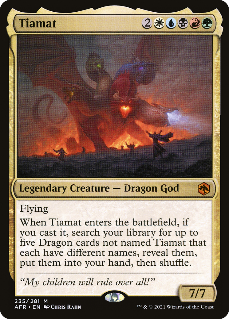 Tiamat (AFR-235) -  Foil