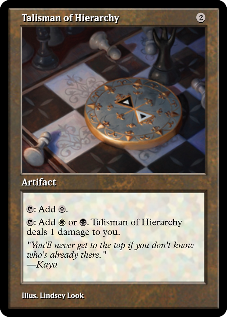 Talisman of Hierarchy (PRM-91389) -  Foil