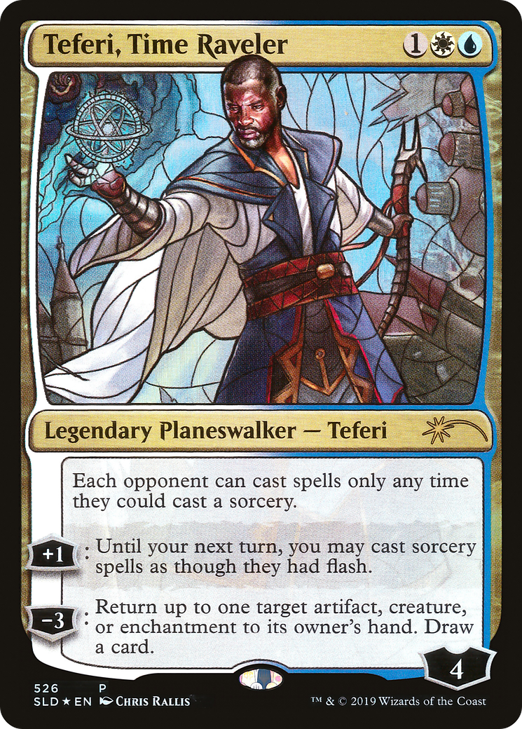 Teferi, Time Raveler (SLD-526) -  Foil