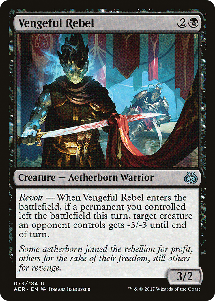 Vengeful Rebel (AER-073) -  Foil