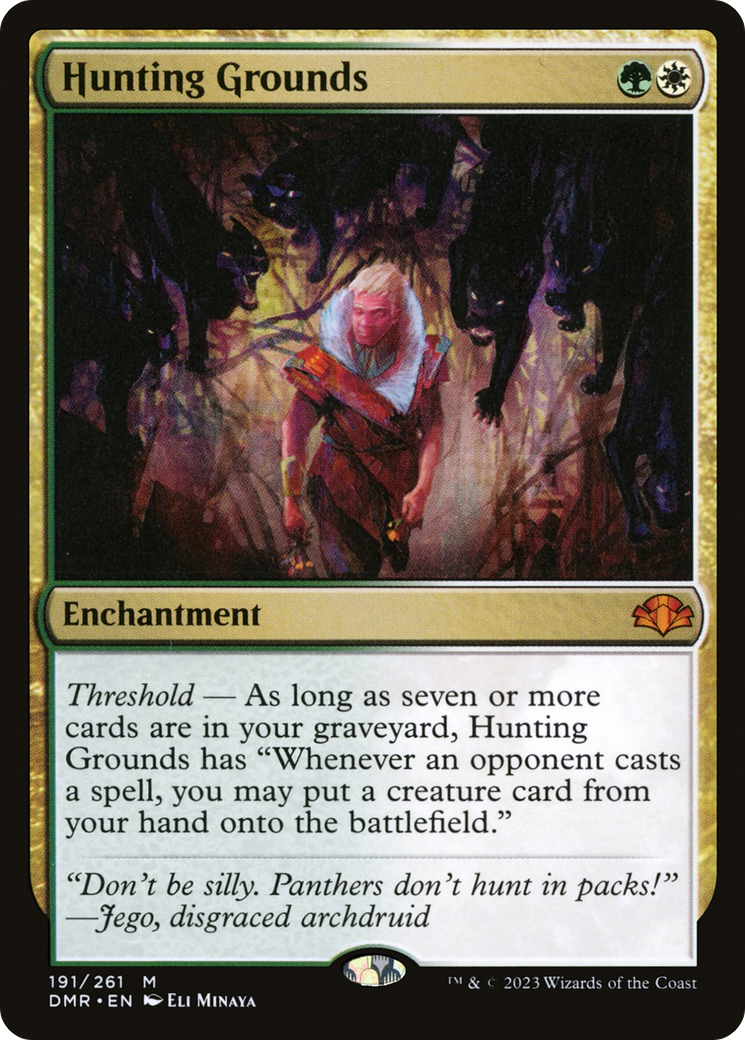 Hunting Grounds (DMR-191) -  Foil