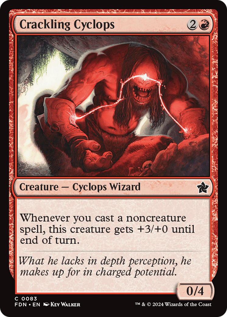 Crackling Cyclops (FDN-083) -  Foil