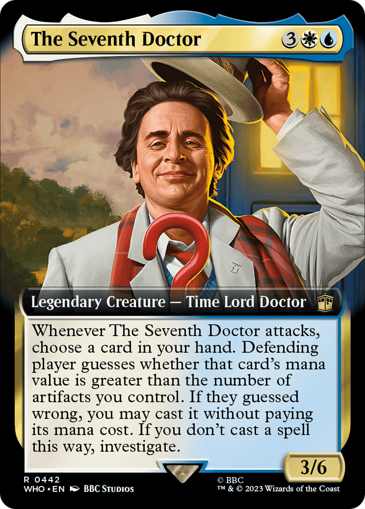 The Seventh Doctor (WHO-442) - : (Extended Art) Foil