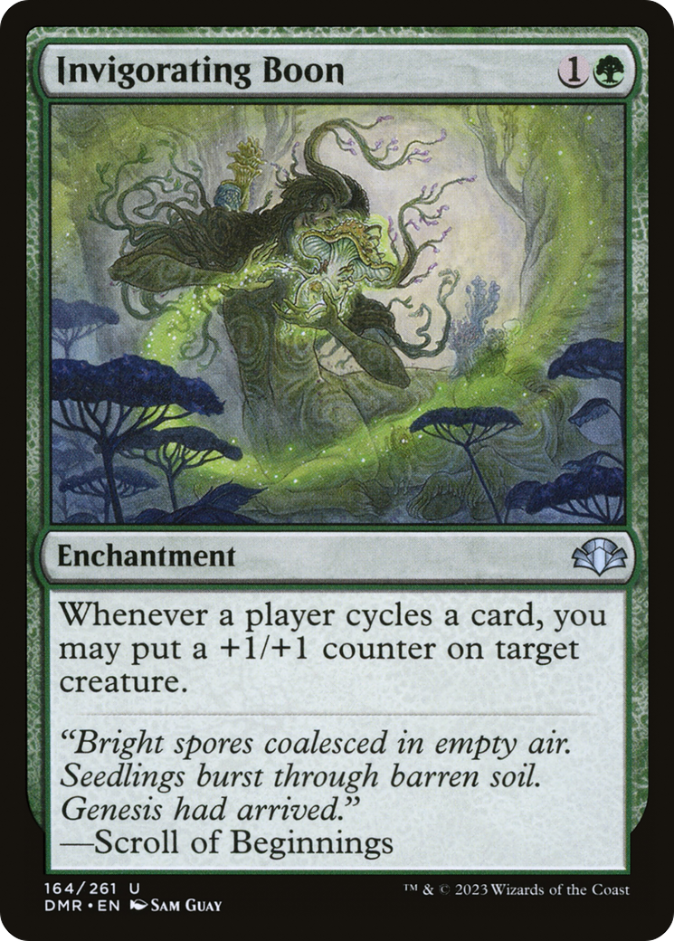 Invigorating Boon (DMR-164) -  Foil