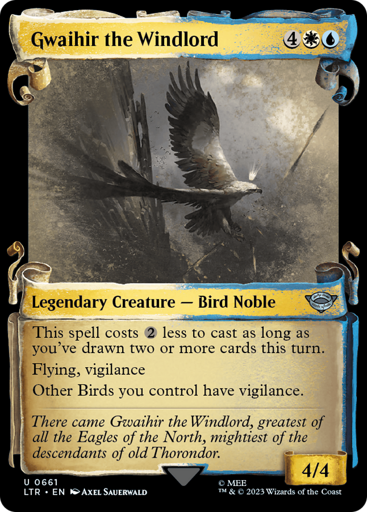 Gwaihir the Windlord (LTR-661) - : (Showcase) Foil