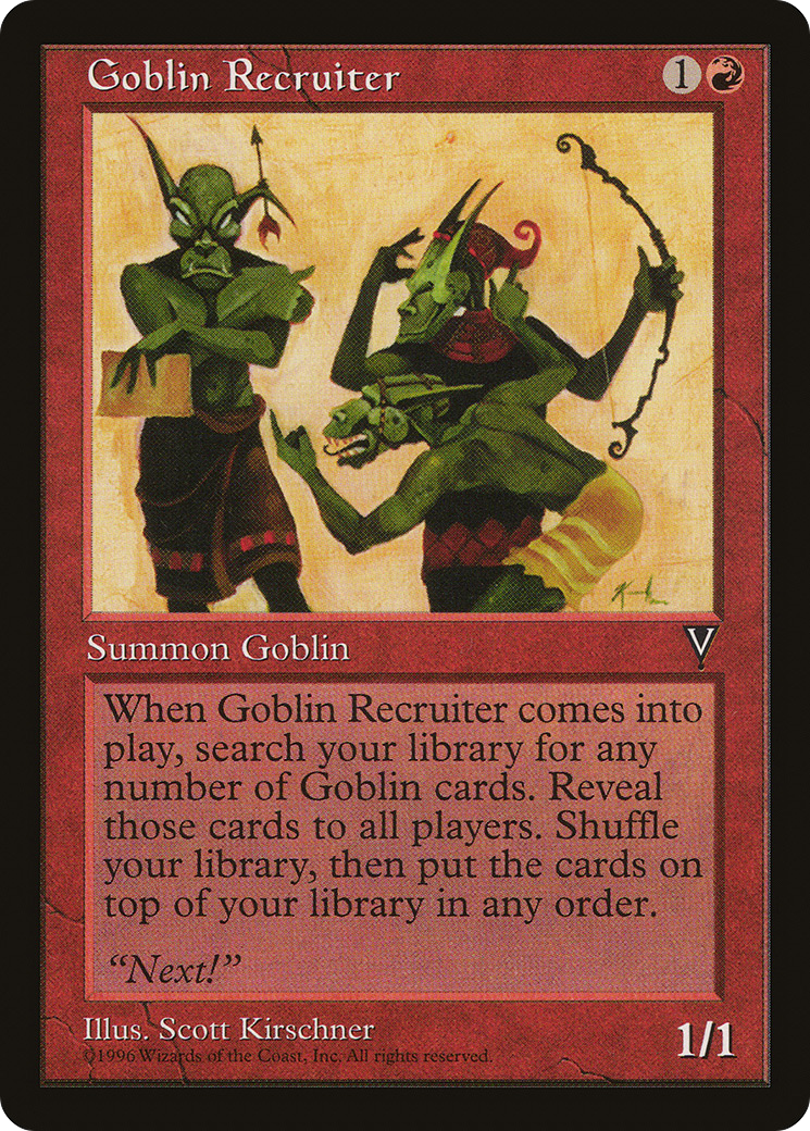 Goblin Recruiter (VIS-080) -