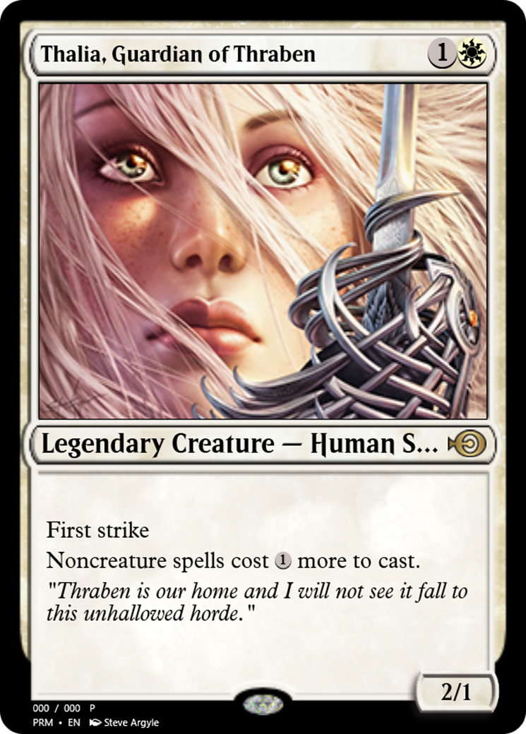 Thalia, Guardian of Thraben (PRM-55699) -  Foil