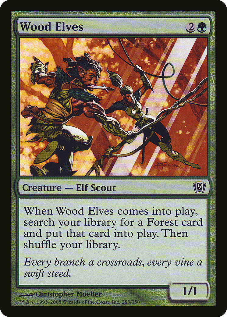 Wood Elves (9ED-283★) -  Foil