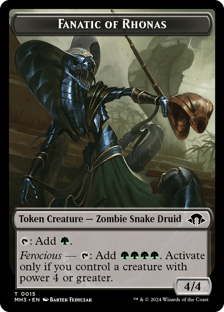 Fanatic of Rhonas (TMH3-015) -  Foil