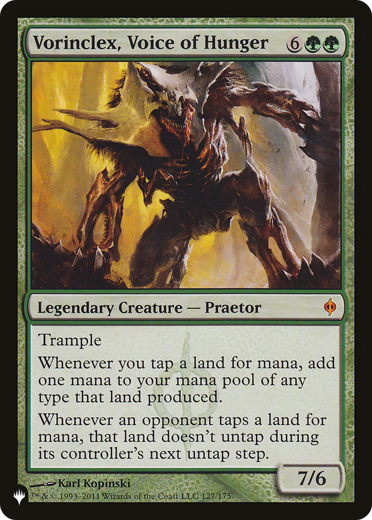 Vorinclex, Voice of Hunger (LIST-NPH-127) -