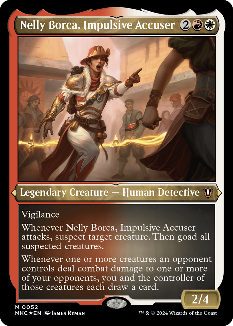 Nelly Borca, Impulsive Accuser (MKC-052) -  Etched Foil